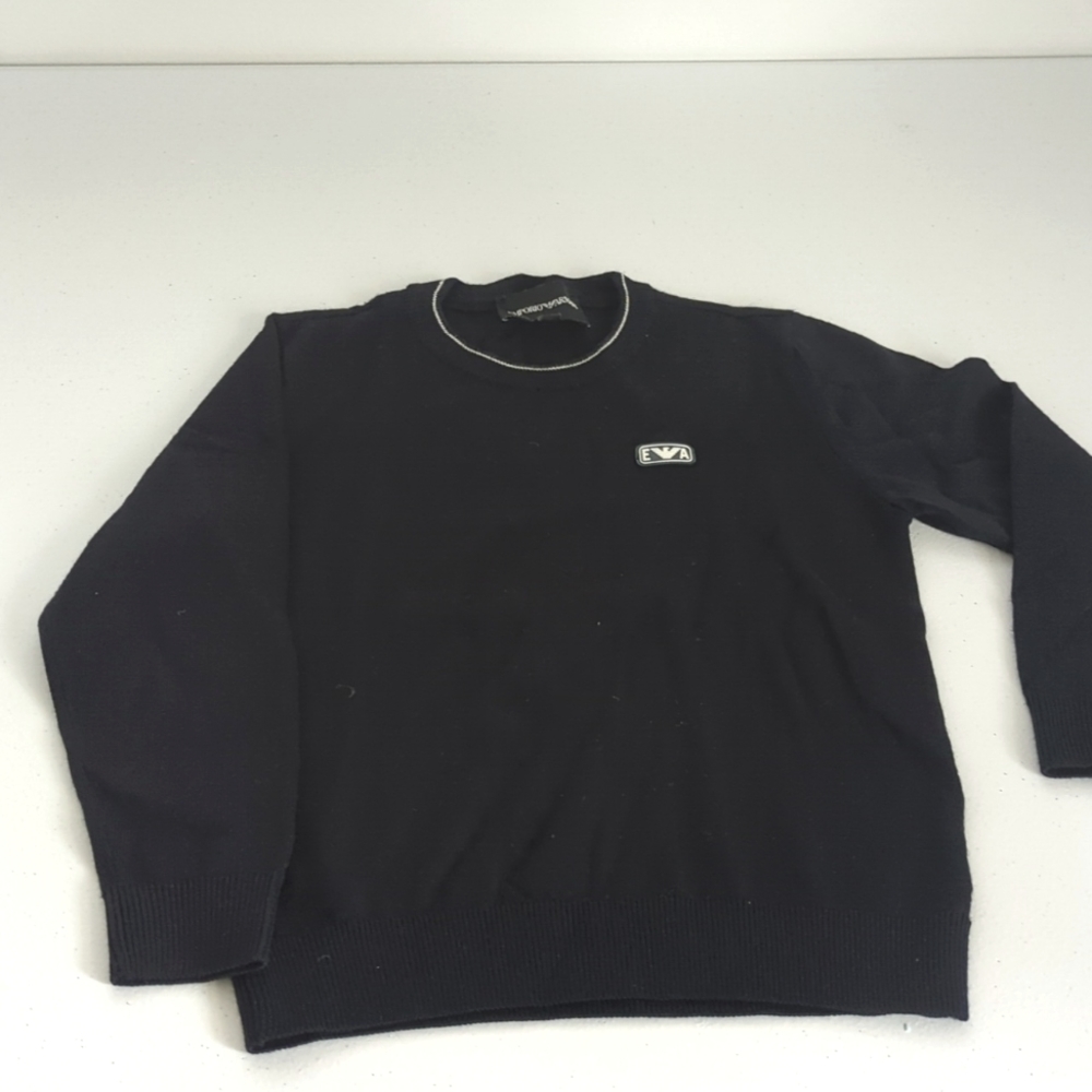 Boys gorgeous wool navy sweater